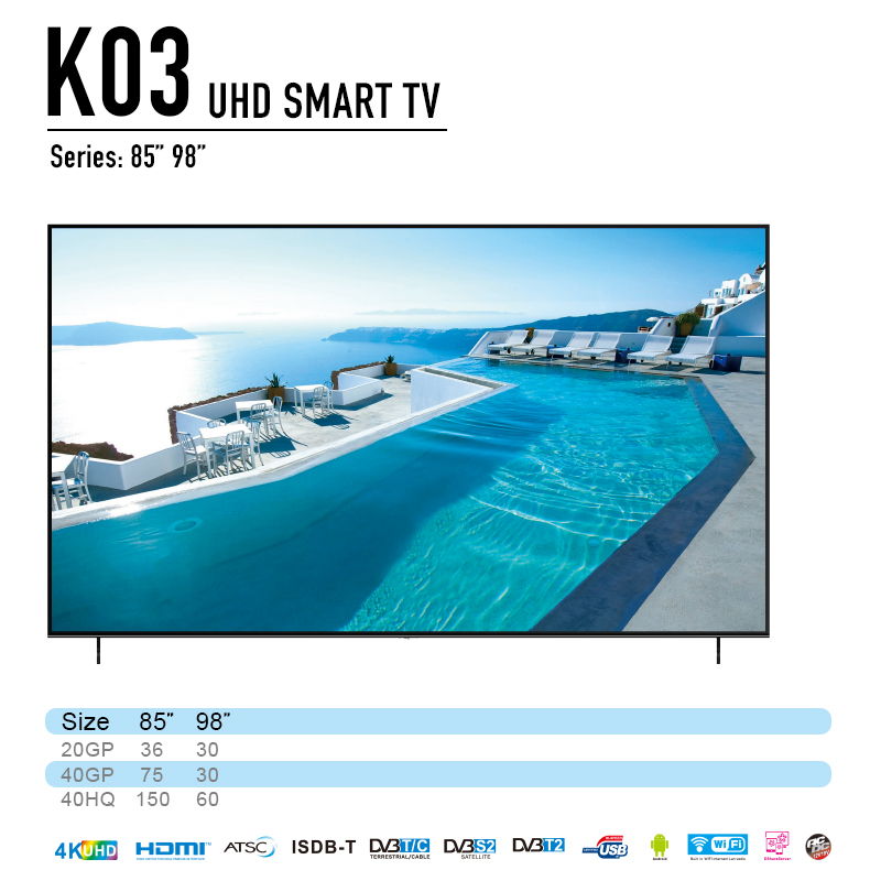 98" Dled TV