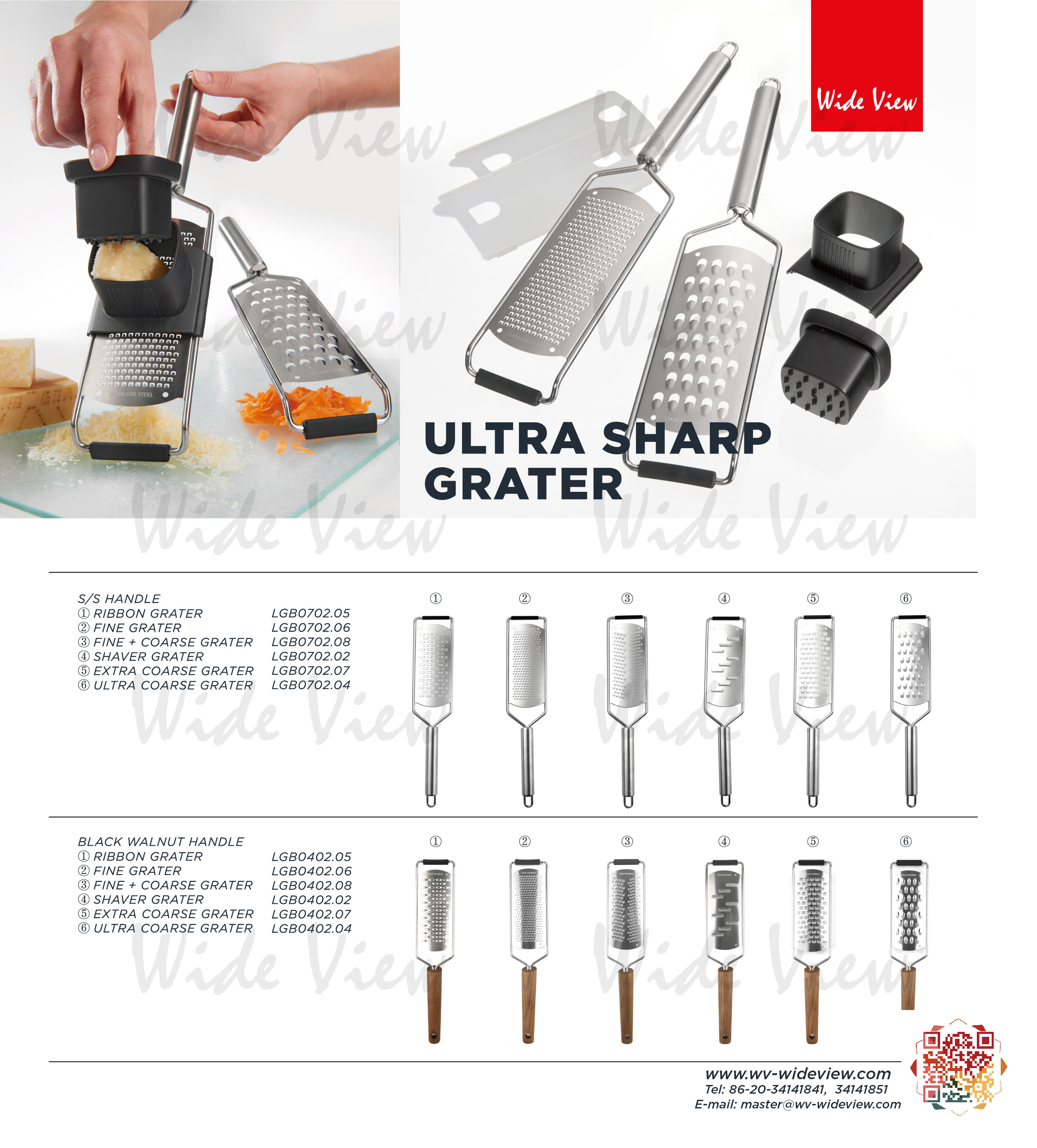 Ultra sharp grater