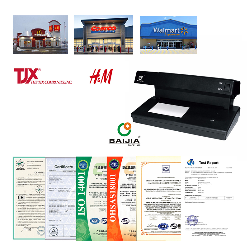 Professional Multi Function Banknote Detector BJ-138