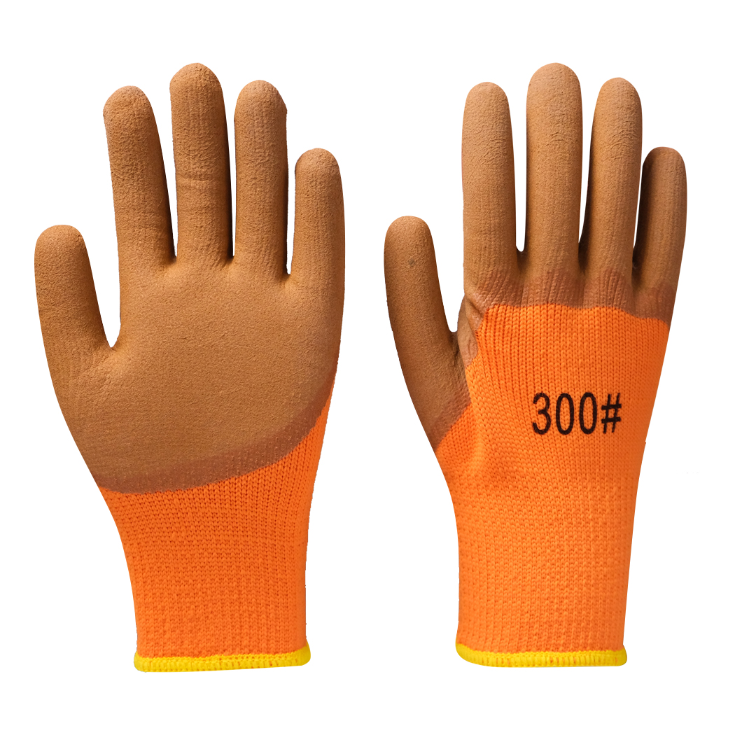 Zhongshang latex antiskid gardening work breathable and durable foam coated gloves