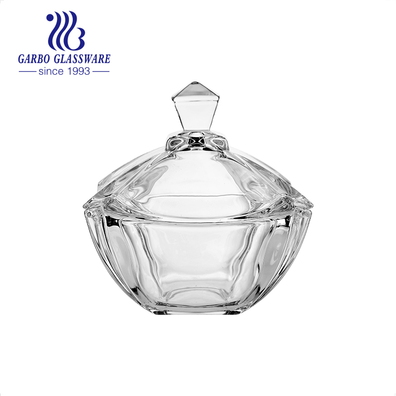 Wholesale high quality customized gift box glass candy jar