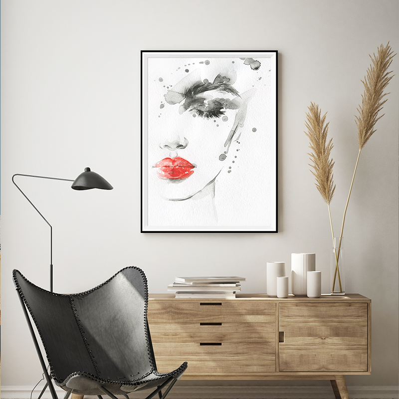 2023 Hot Sell Popular Design Printing Landscape painting HD wall art on canvas framed for livingroom
