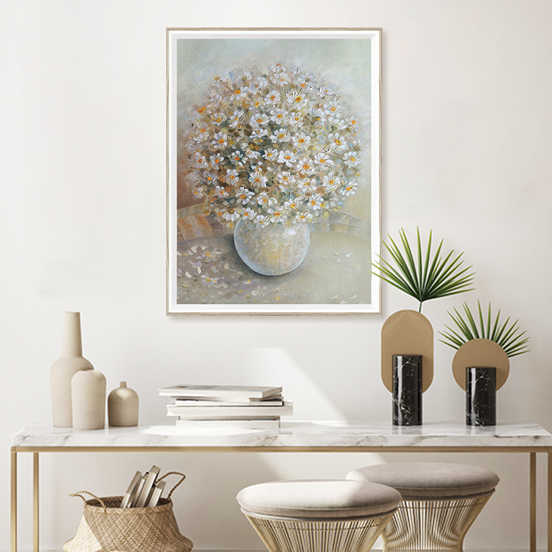 2023 Hot Sell Popular Design Printing Landscape painting HD wall art on canvas framed for livingroom