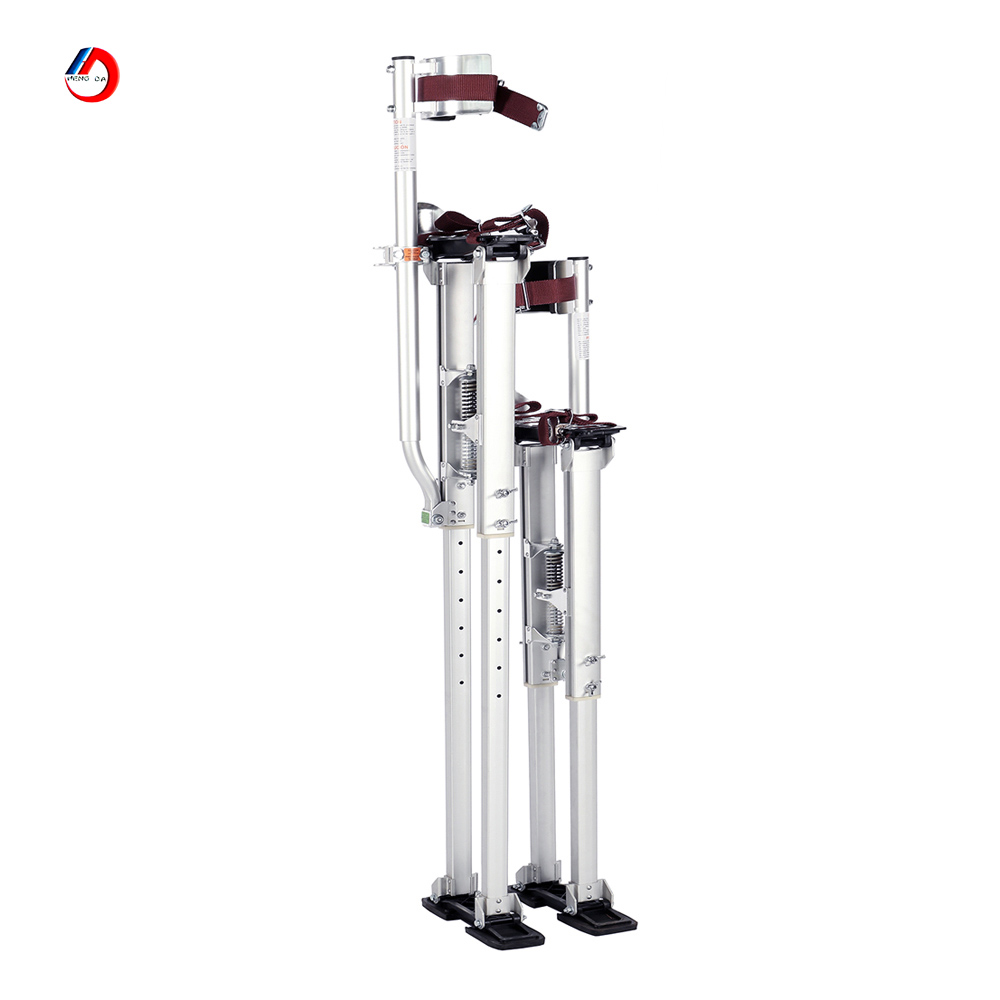 Aluminum Adjustable Painting walking Drywall Stilts for Painting Building decoration house.