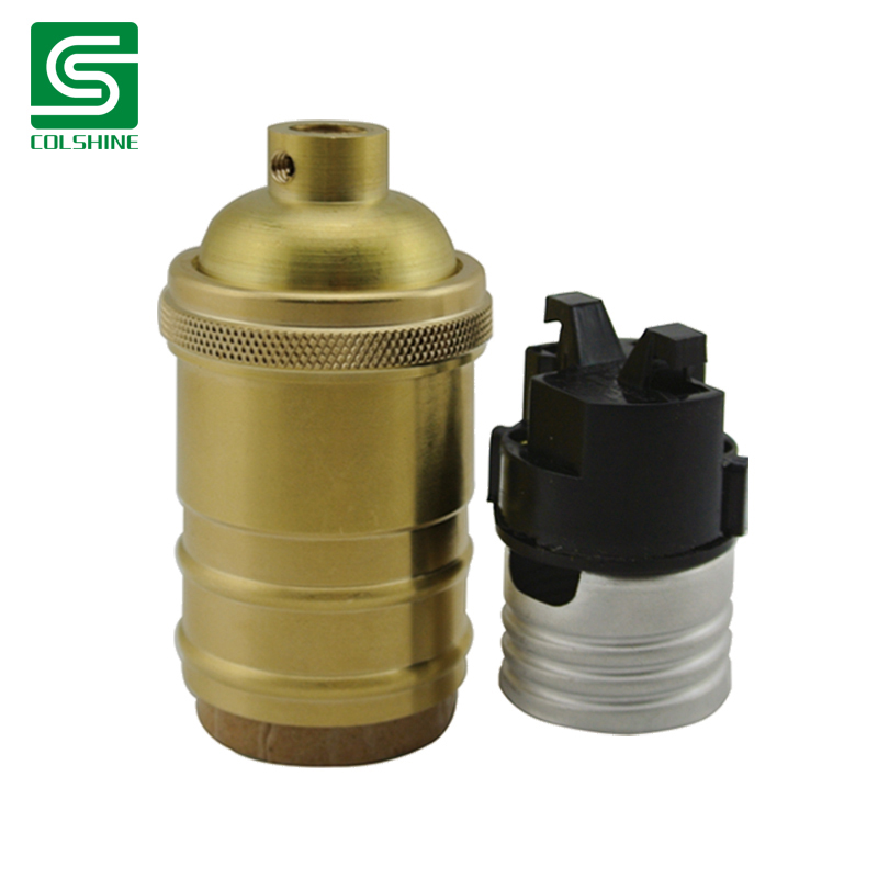 Brass Lamp Holder E26 Pendant Light Base