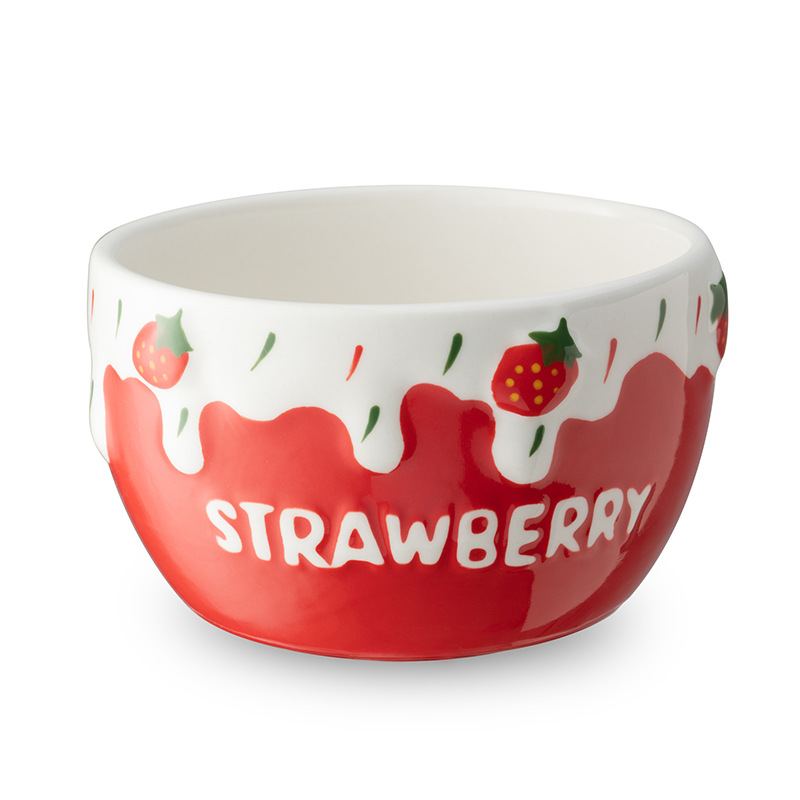 BT5 Ceramic Bowl for Embossing Process Microwave Oven Safe