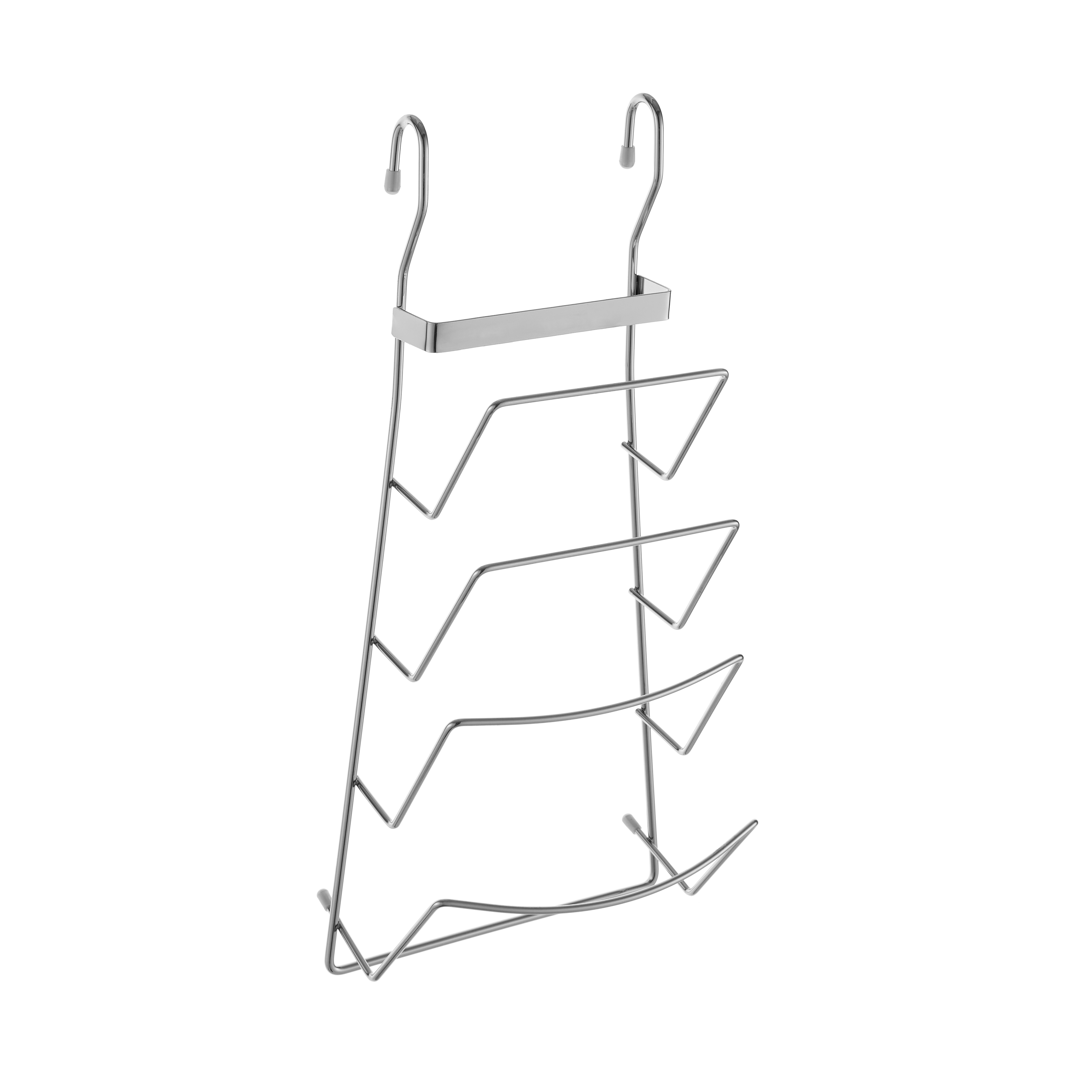 Chrome-plated lid rack