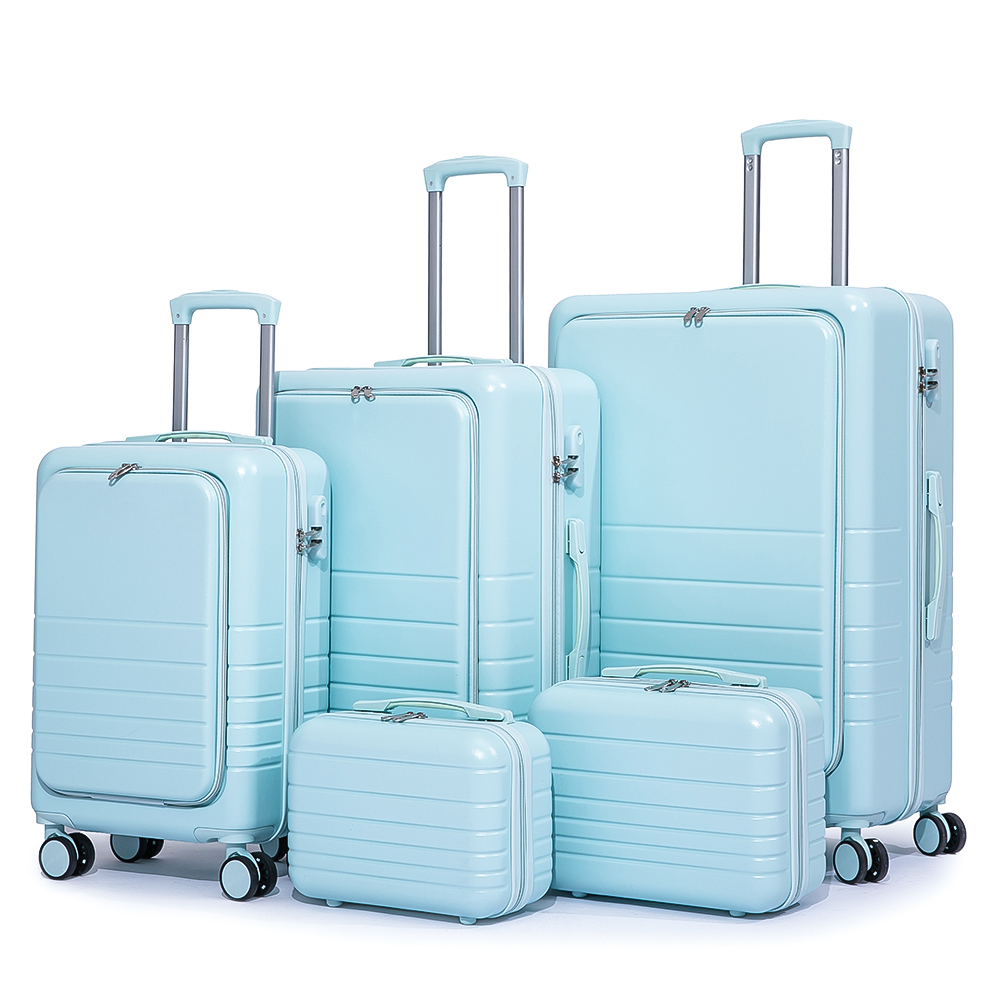 Saikit Front-Opening Luggage 5-Piece Set