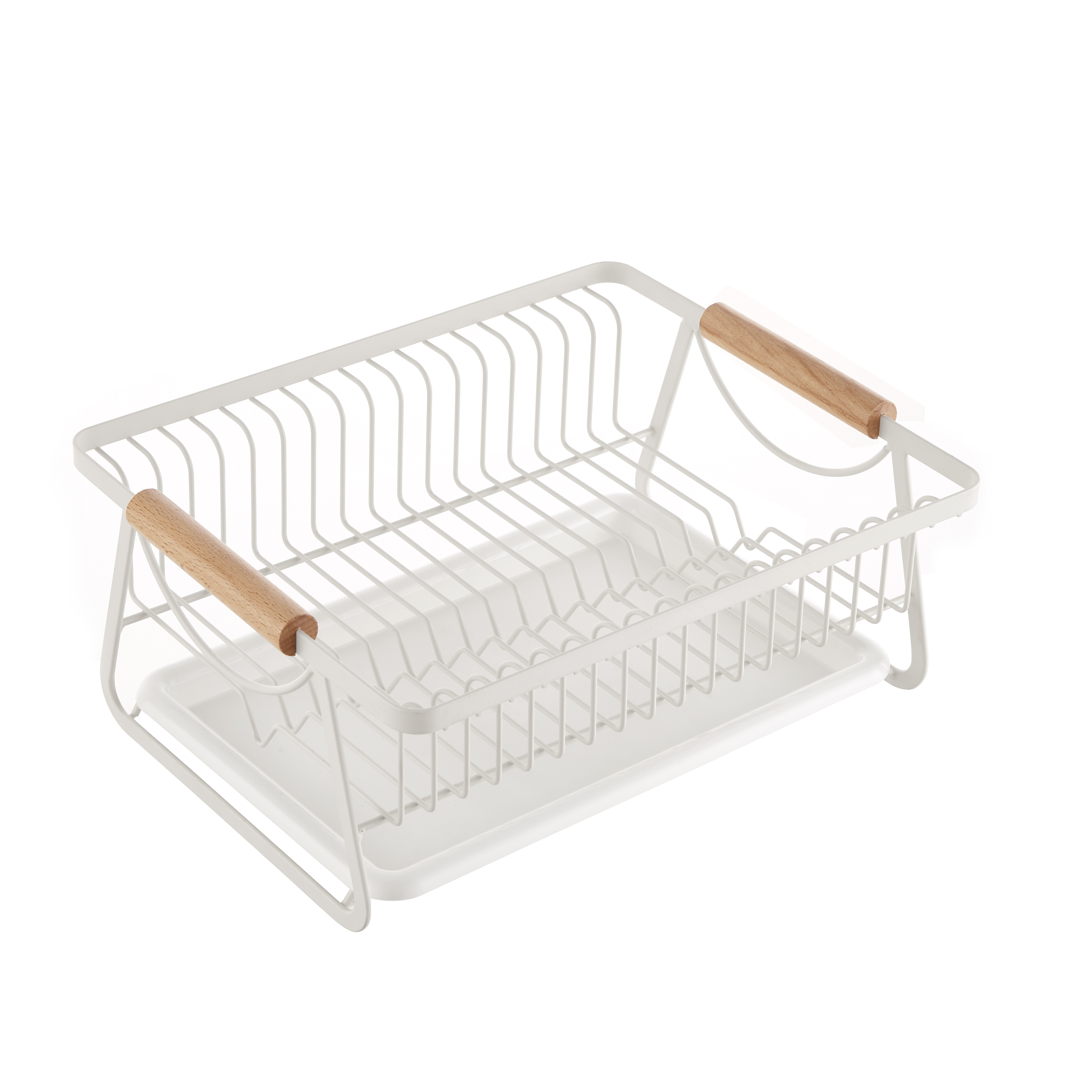 Dish rack with PP plate