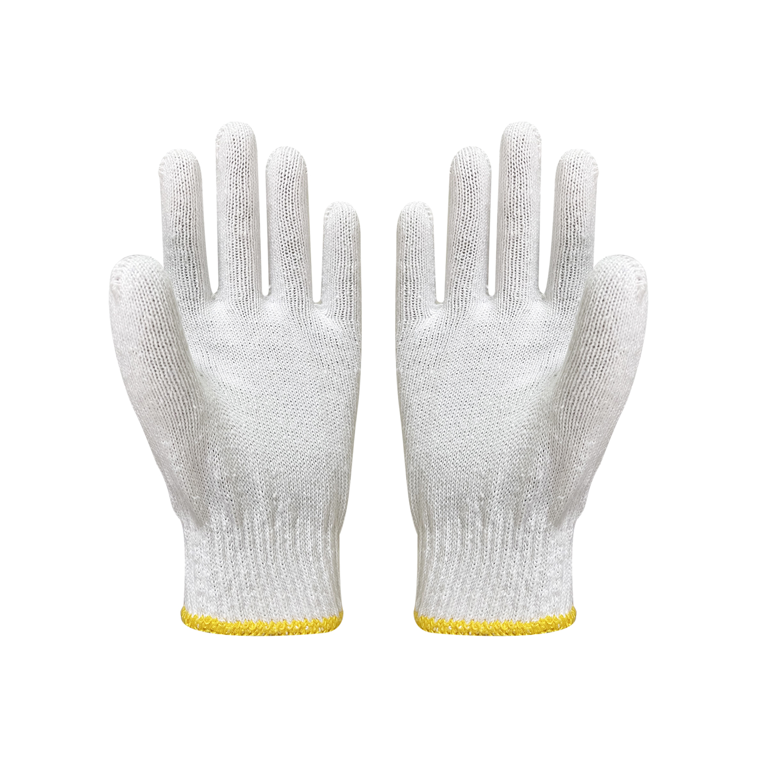 Zhongshang Wholesale Safety Work Labor Hand Protective Reusable Knitted Cotton Gloves