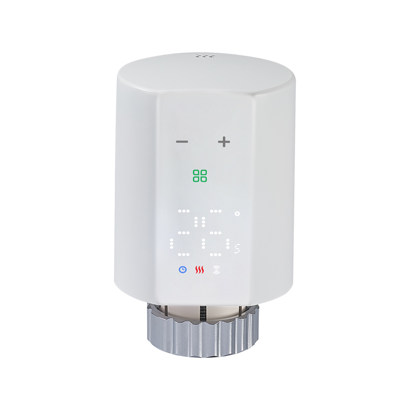 Tuya zigbee radiator valve Thermostat Head APP/Voice Remote Control widi smart radiator thermostat