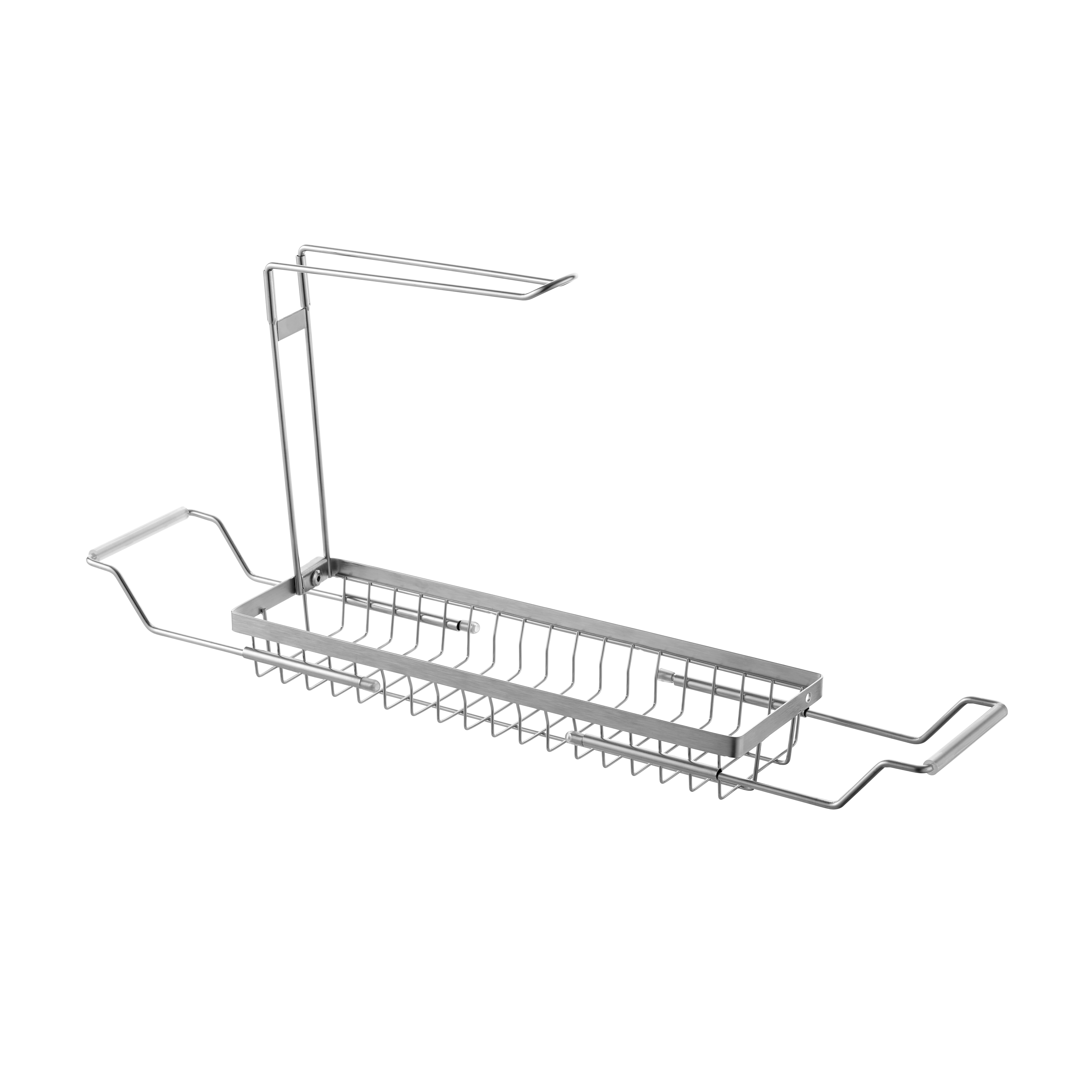 Chrome-plated towel sponge drain rack