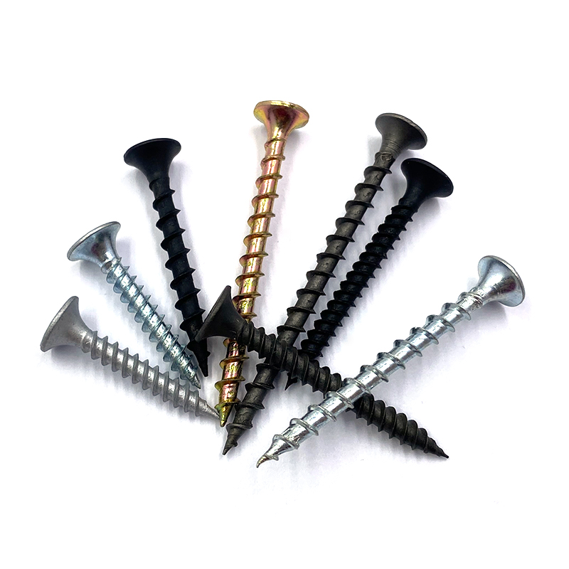 High qualitDrywall screw Drill speed black/grey phosphate white/yellow zinc coarse/fine thread