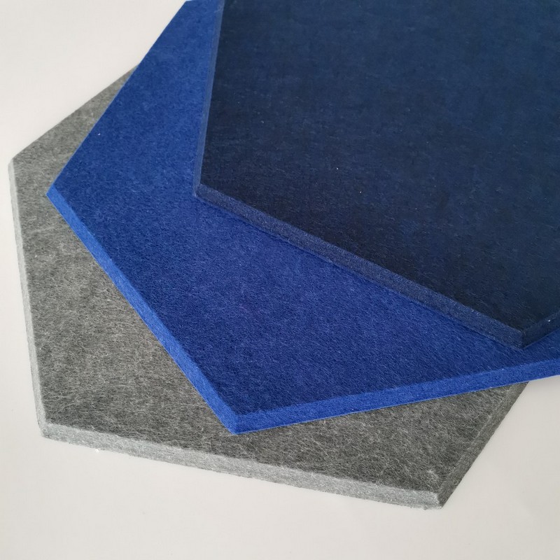 High Density Beveled Edge Soundproofing Insulation Absorption Panel