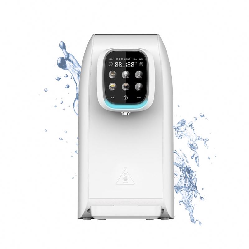 W16 High Efficiency Desktop Instant Hot Cold Water Dispenser, Portable Hydrogen Water Maker Machine