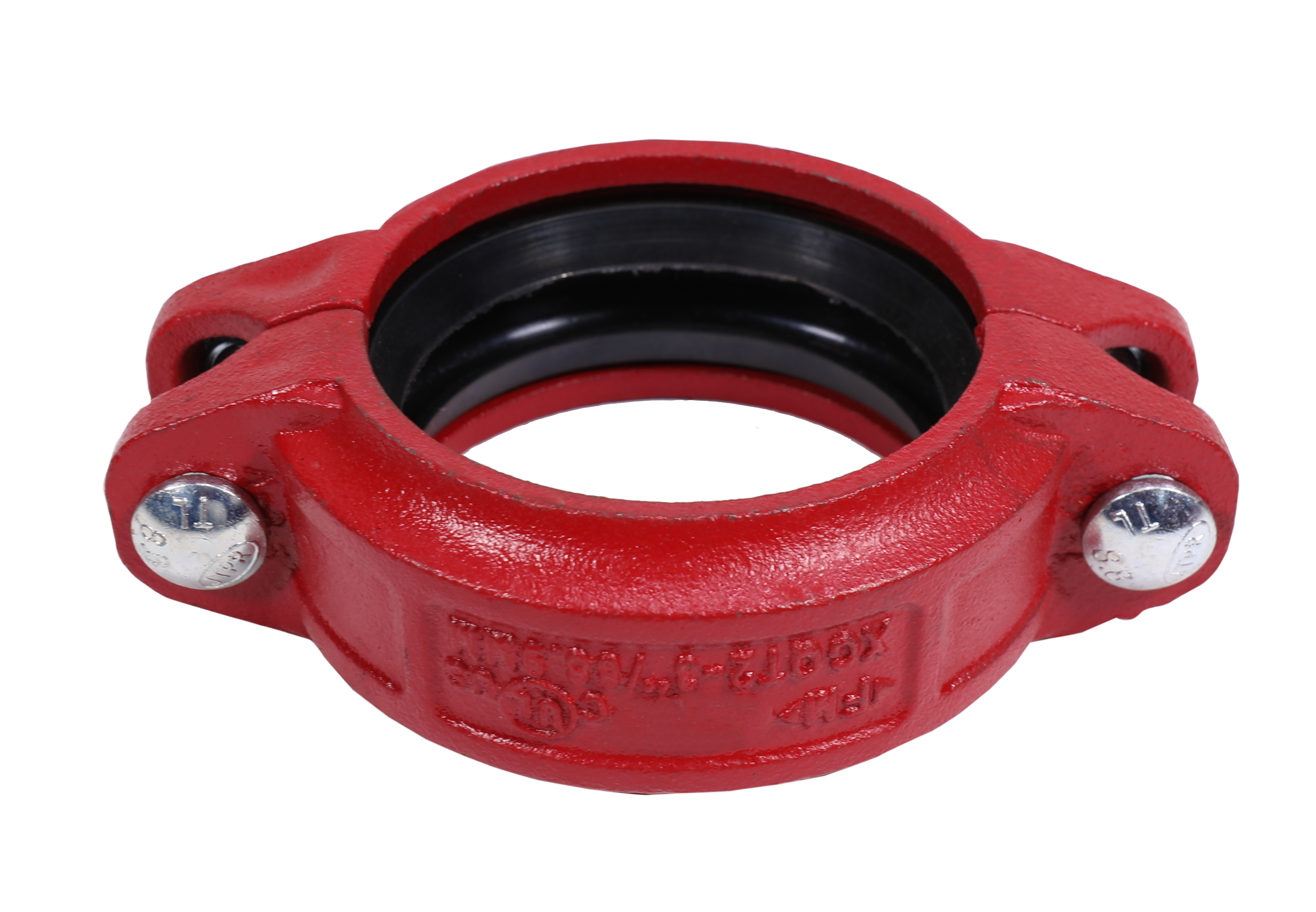 Fire fighting FM UL grooved pipe fitting ductile iron rigid flexible coupling