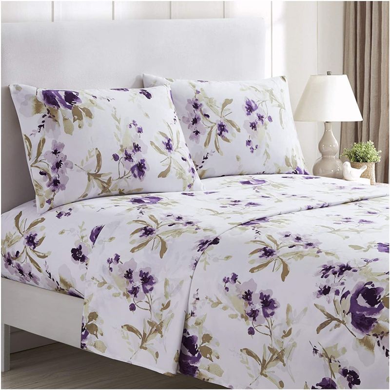 High Quality 4pcs Bedding Set With Floral Patterns