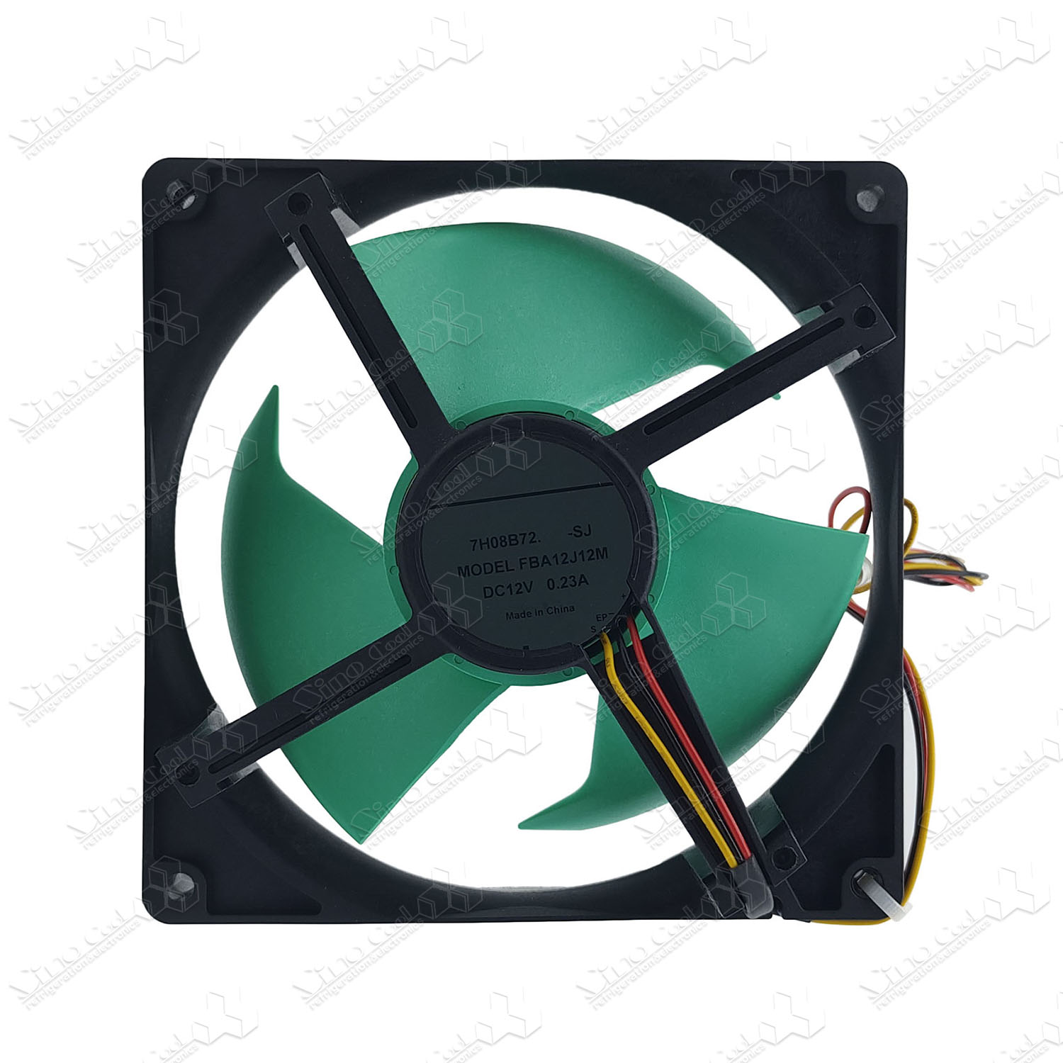0.28A 12v 125mm dc brushless cooling fan