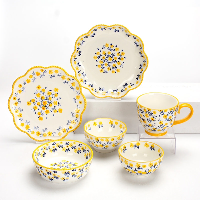 BT5 Ceramic dinnerware set for home oven safe