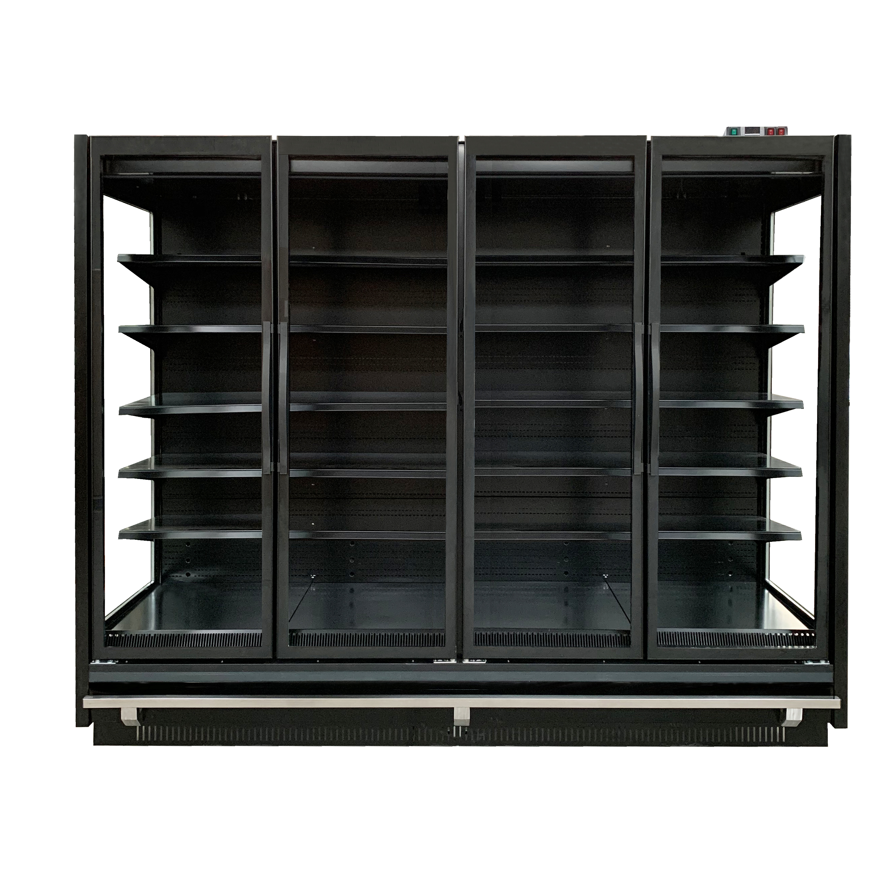 glass door chiller with remote condensing unit