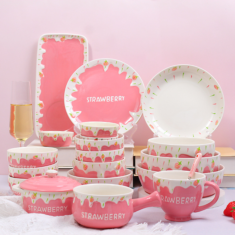 BT5 Ceramic dinnerware set embossing process