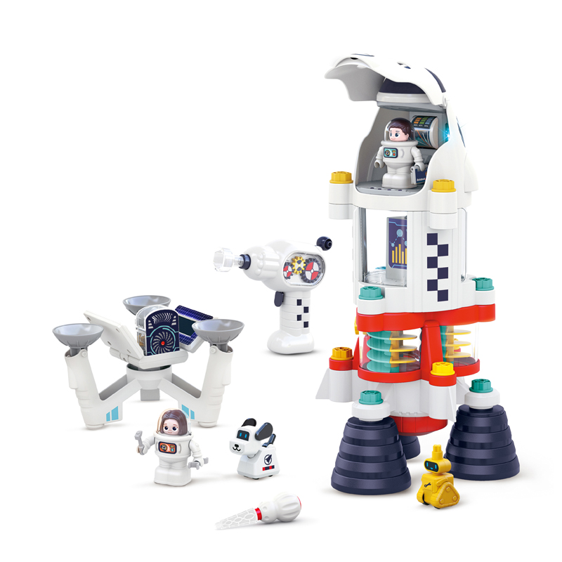 HOLA toys MIUKIDS toys STEAM Rocket Engineering&Hands-on Skills