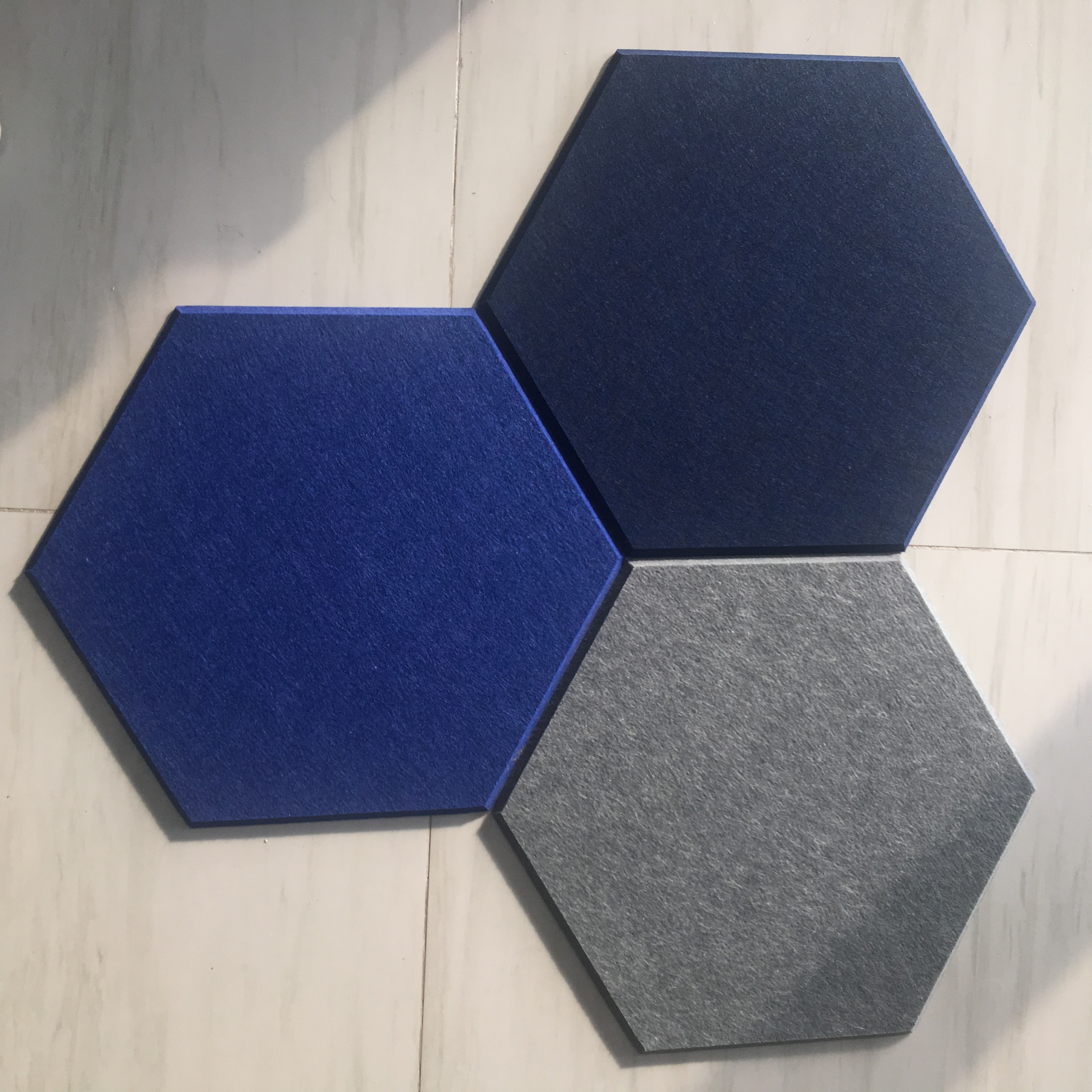 WELLYOUNG colorful Hexagon Acoustic Panels Sound Dampening Panels