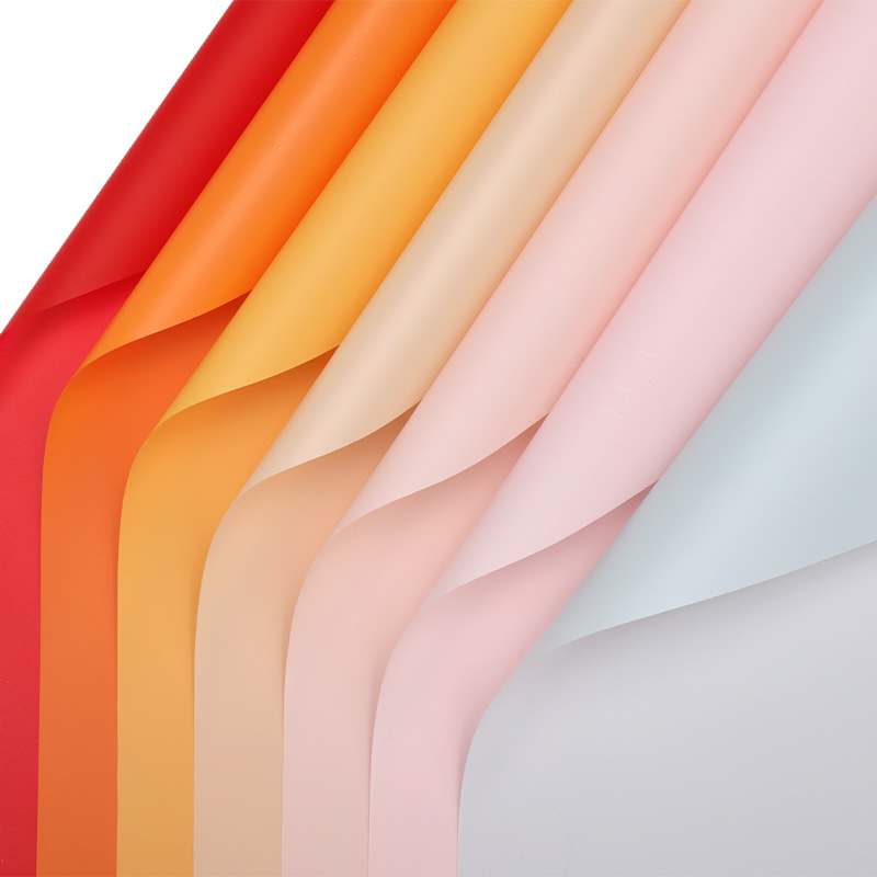 Wrapping Paper for Flowers Waterproof Translucent Plastic PP Film Flower Wrapping Paper