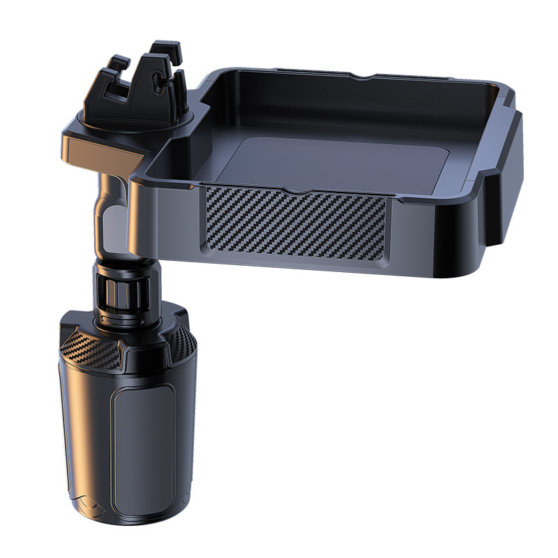 360° rotating multi-function food tray, car drink holder,car swivel tray