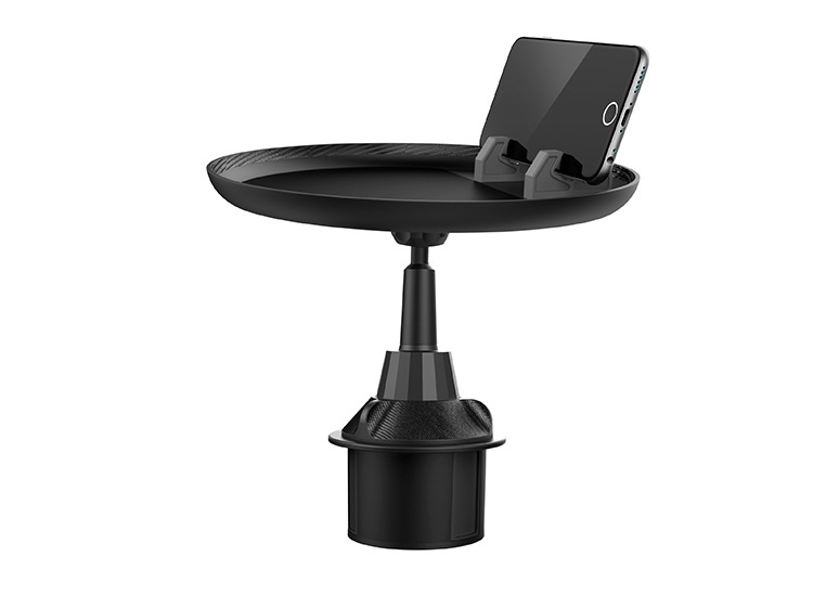 360° rotating multi-function food tray, car drink holder,car swivel tray