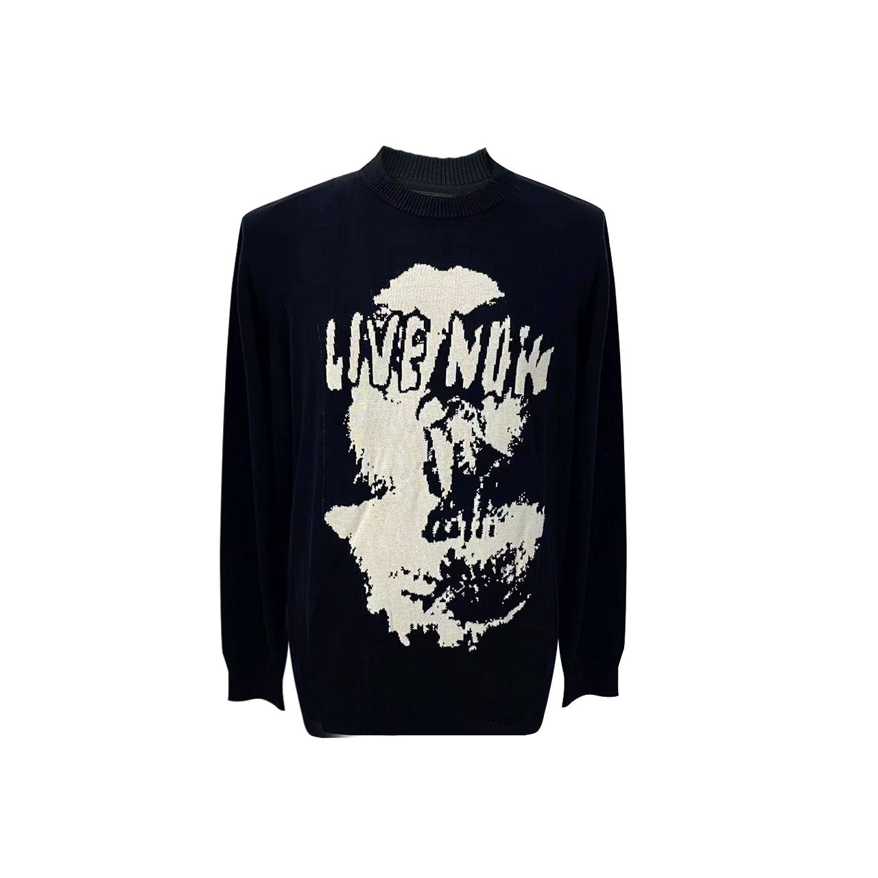 Men's Casual Knitted fashion Crew-neck long sleeve Pullover Sweater