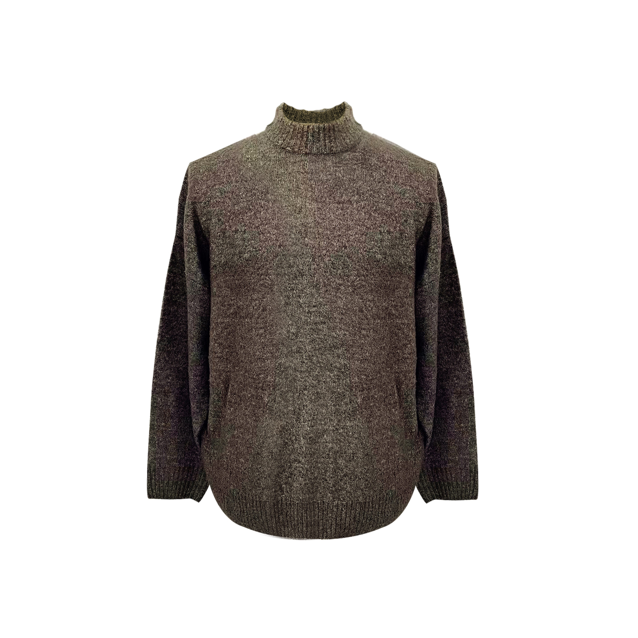 Men's Casual Knitted fashion Turtleneck long sleeve Pullover Sweater