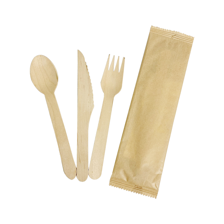 disposable biodegradeble wooden cutlery