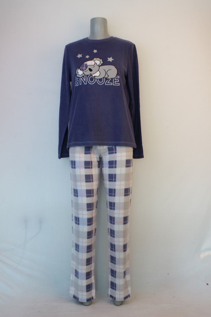 Ladies knitted pajama