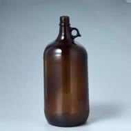 4L amber bottle