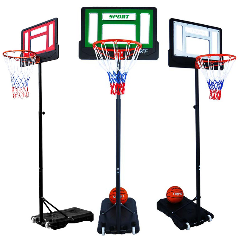 Teenager kids adjustable basketball hoop