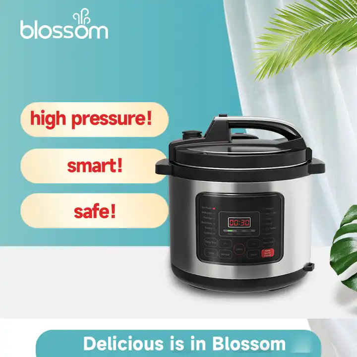 BlossomYBW80LH 8L 110Kpa stainless steel multifunctional intelligent electric pressure cooker