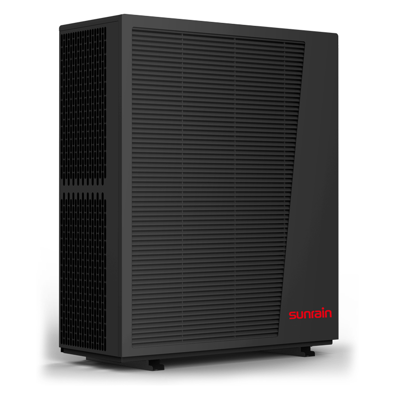 Sunrain monoblock R290 heat pump water heater 6KW 12KW 18KW water heating cooling