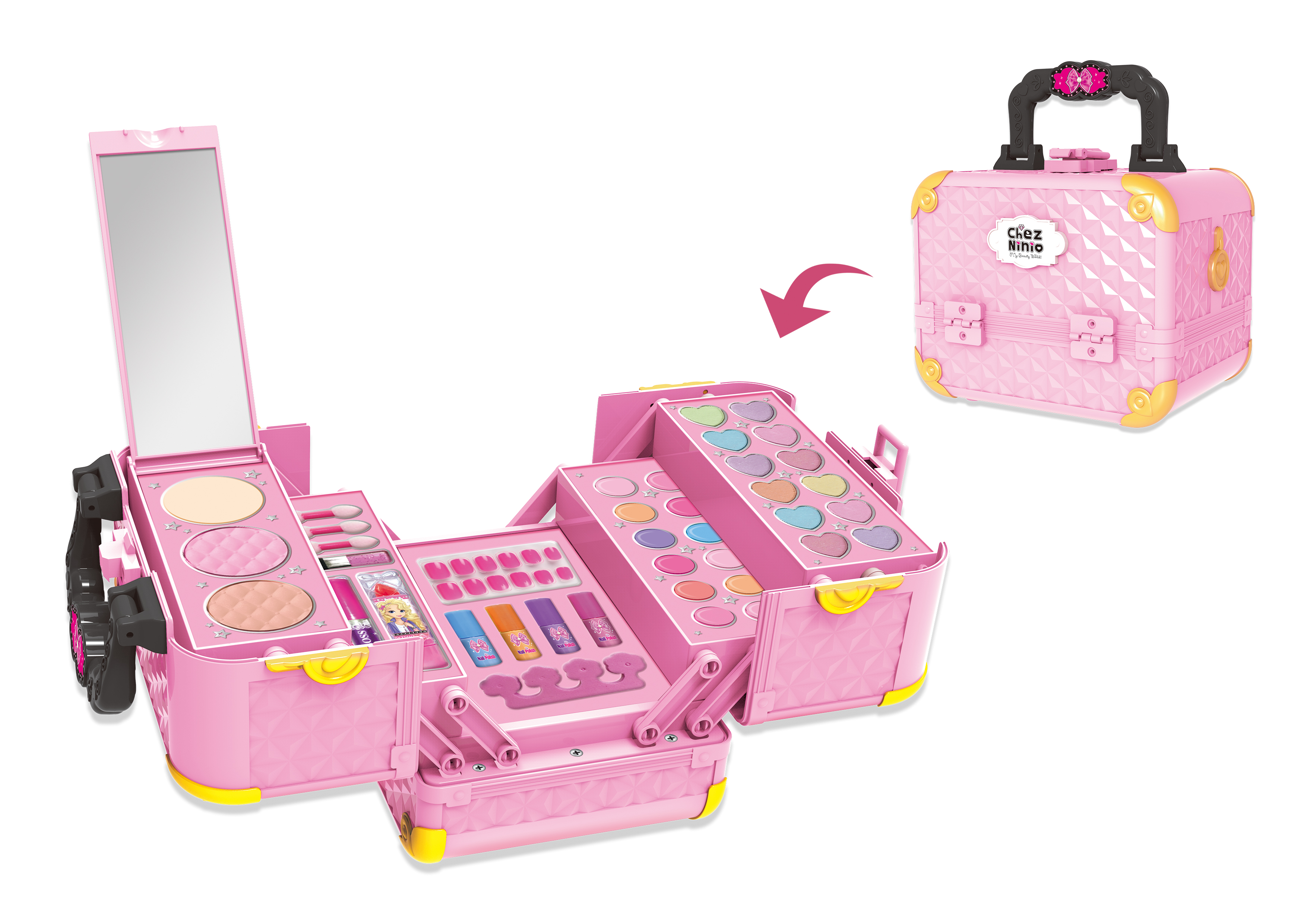 Children's makeup toy set suitcase
