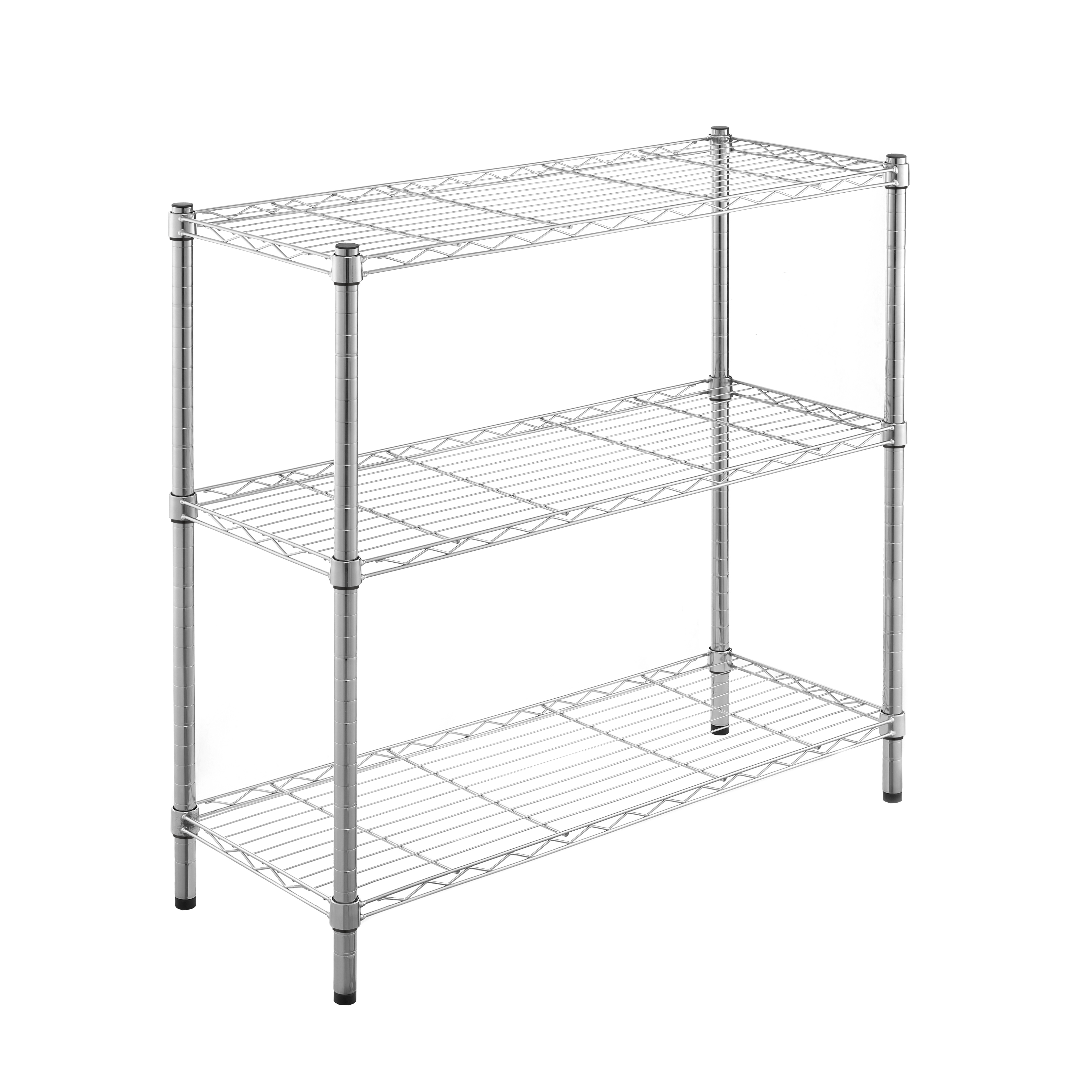 Chrome 3 layer shelf
