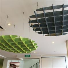 WELLYOUNG soundproofing ceiling baffels PET cloud