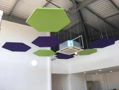 WELLYOUNG hanging Sound Baffles Ceiling
