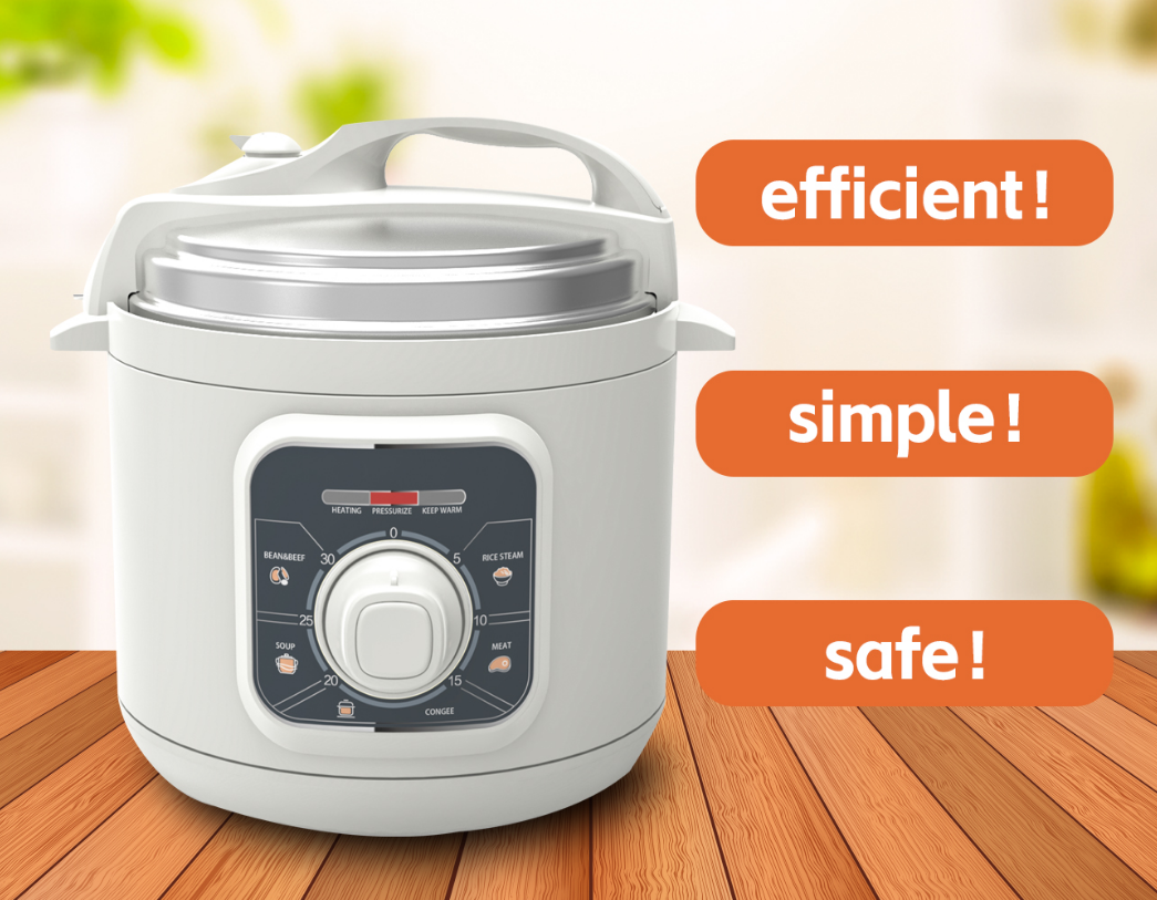 Blossom YBD80H 8L 110Kpa rotary mechanical kitchen electric pressure cooker