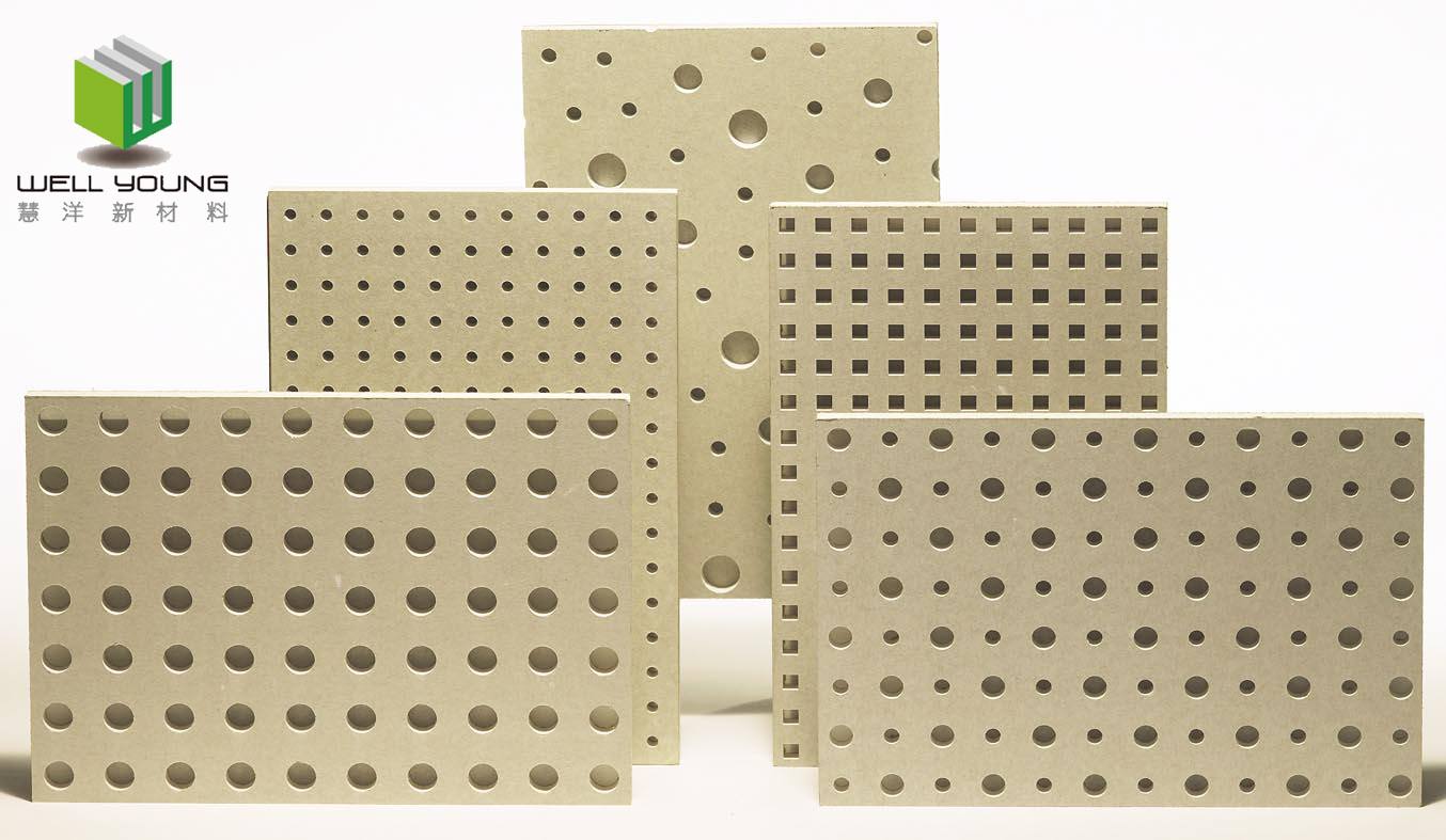 WELLYOUNG high density Perforated gypsum board