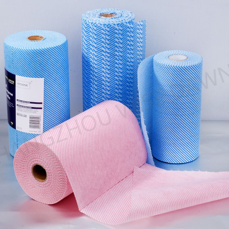 Spunlace nonwoven cleaning cloth printing wipe