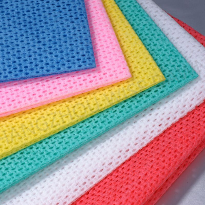 Color nonwoven cloth,disposable wipe,functional kitchen goods
