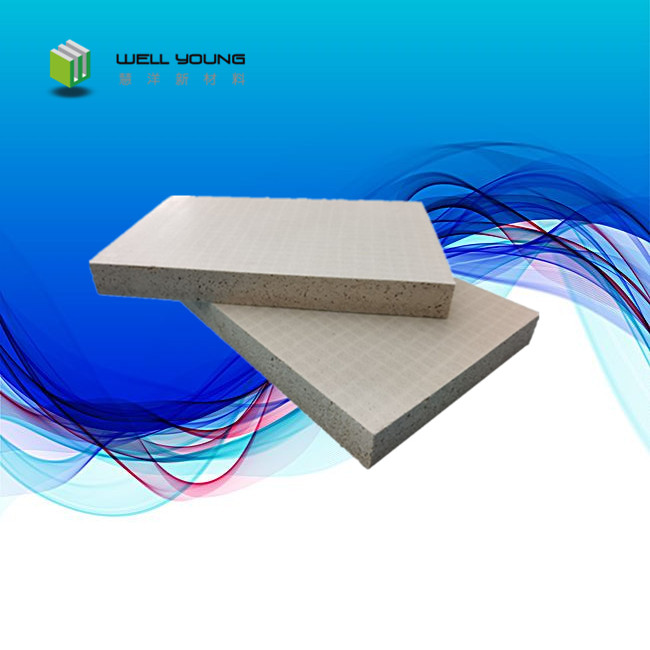 Glass Fiber reinforced insulated mgo board non-combustible Magnesium Silicate board