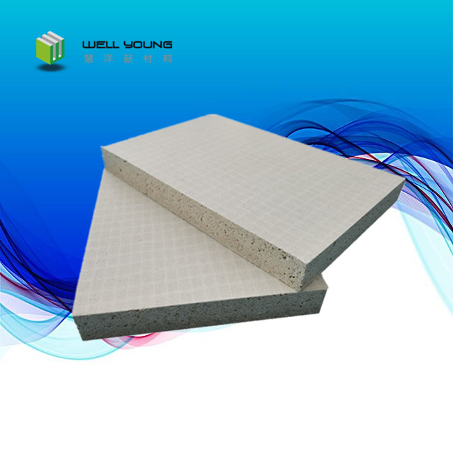 Non-combustible interior partition mgo board/external sheathing reinforced Magnesium Silicate Board