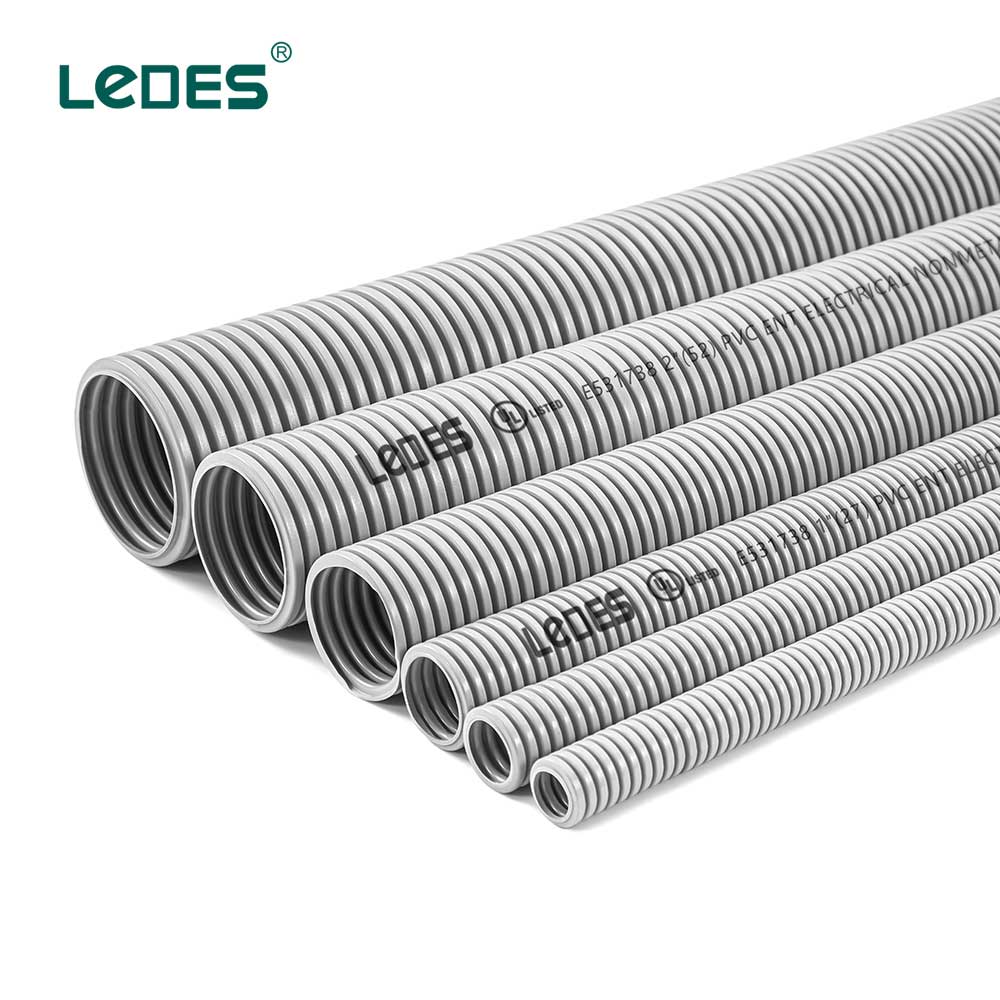 1/2 Inch American ENT Flexible Pipe Electrical PVC Tubing Nonmetallic Flex Conduit