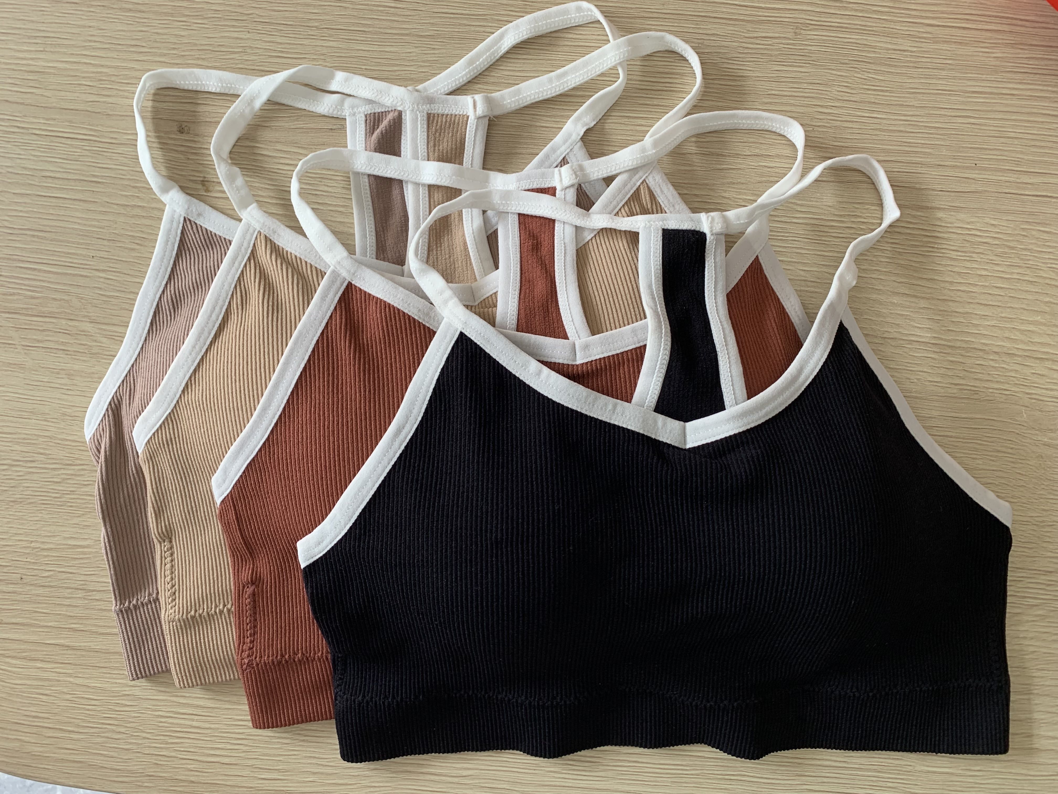 Customized Wireless Women Sport Bra Breathable Comfortable Soft Seamless Underwear